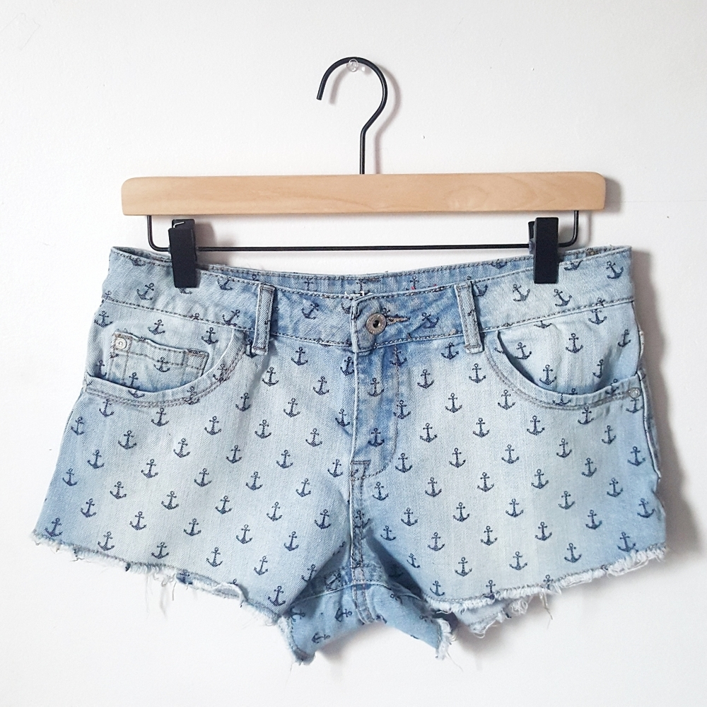 Summer Blue Denim Shorts
